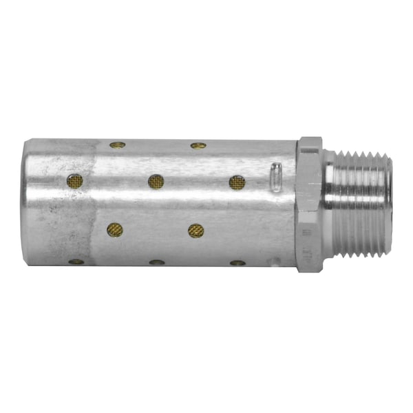 1-1/2BSP MUFFLER & NIPPLE